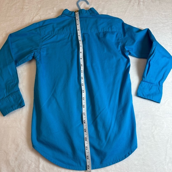 Cinch Vibrant Blue Casual Button-Down Shirt - Picture 8 of 9